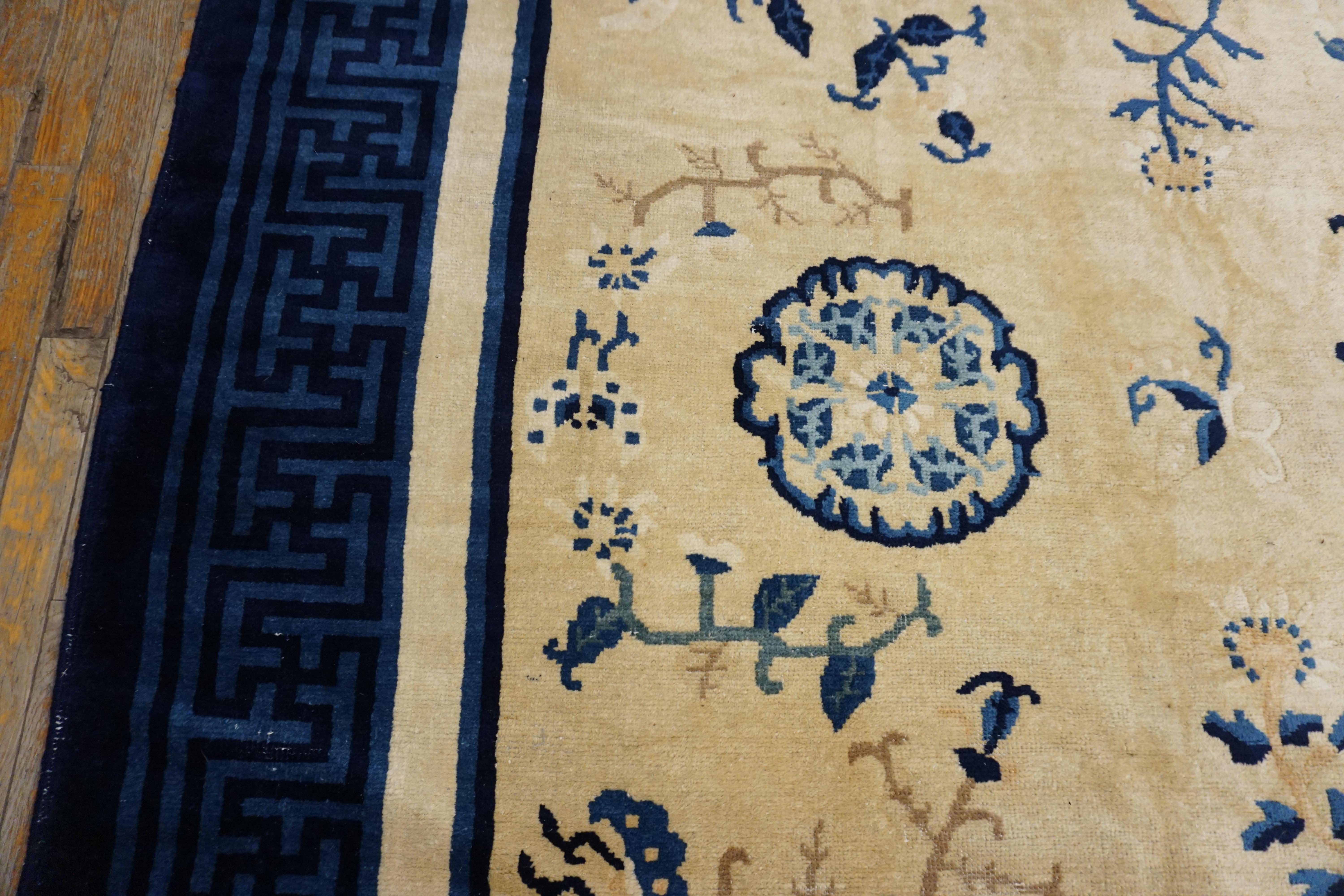 Tapis de Pékin du début du 20ème siècle ( 8'2