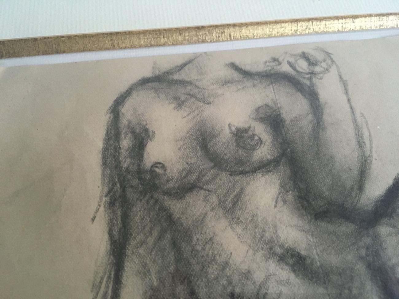 Early 20th Century Pencil Sketch by Aristide Maillol 1