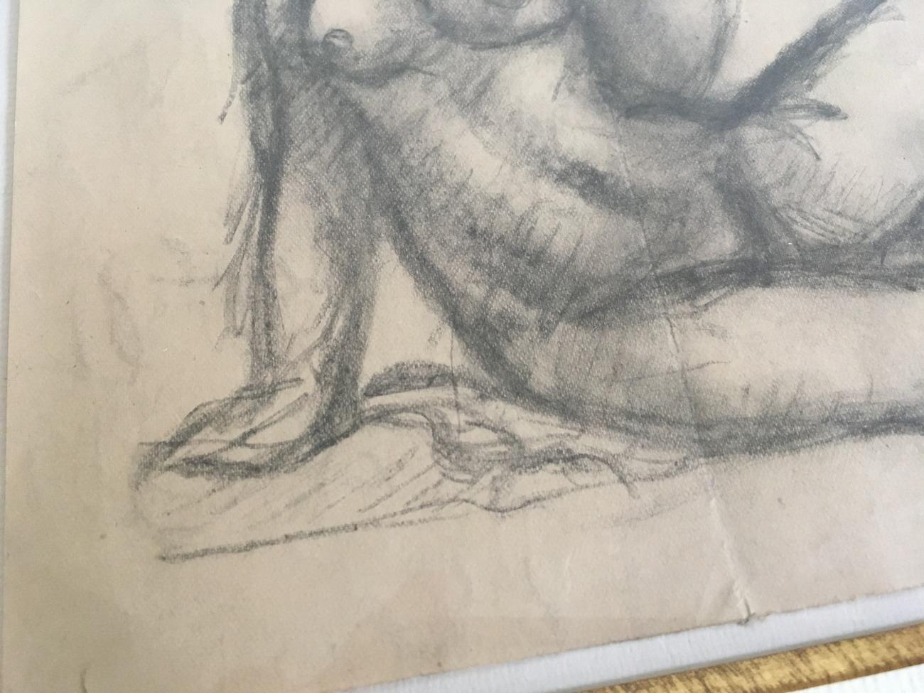 Early 20th Century Pencil Sketch by Aristide Maillol 2