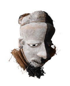 Early 20th Century Pende “Giwoyo” Sickness Mask, Kwilu Region, D.R. Congo