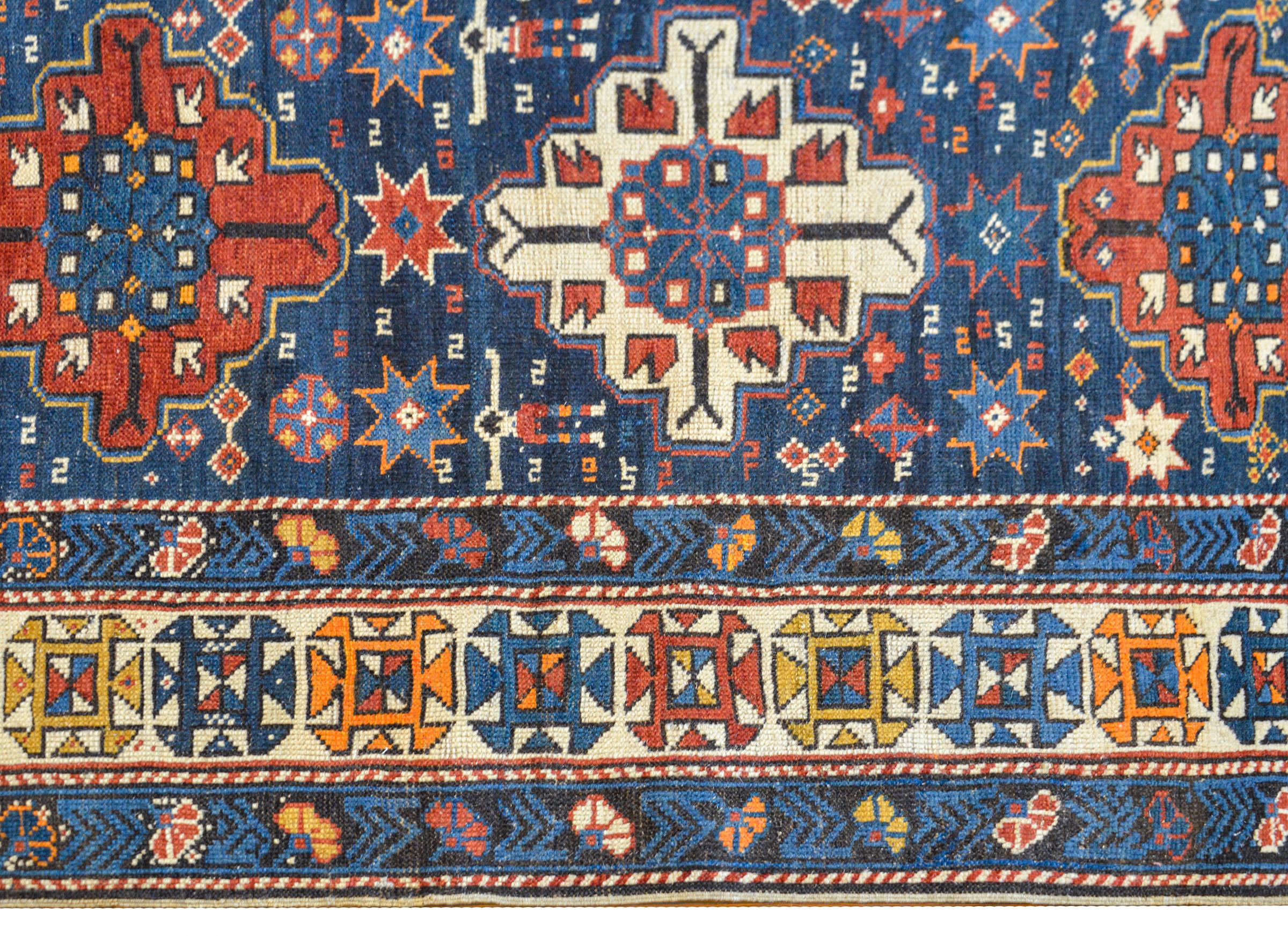 Early 20th Century Shirvan Rug For Sale 1
