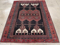 Galerie Shabab Collection Early 20th Century Persian Afshar Accent Rug