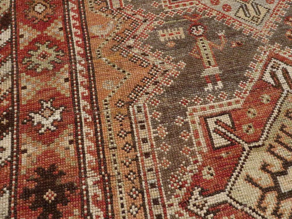 Alfombra de acento persa Afshar de principios del siglo XX Tribal en venta