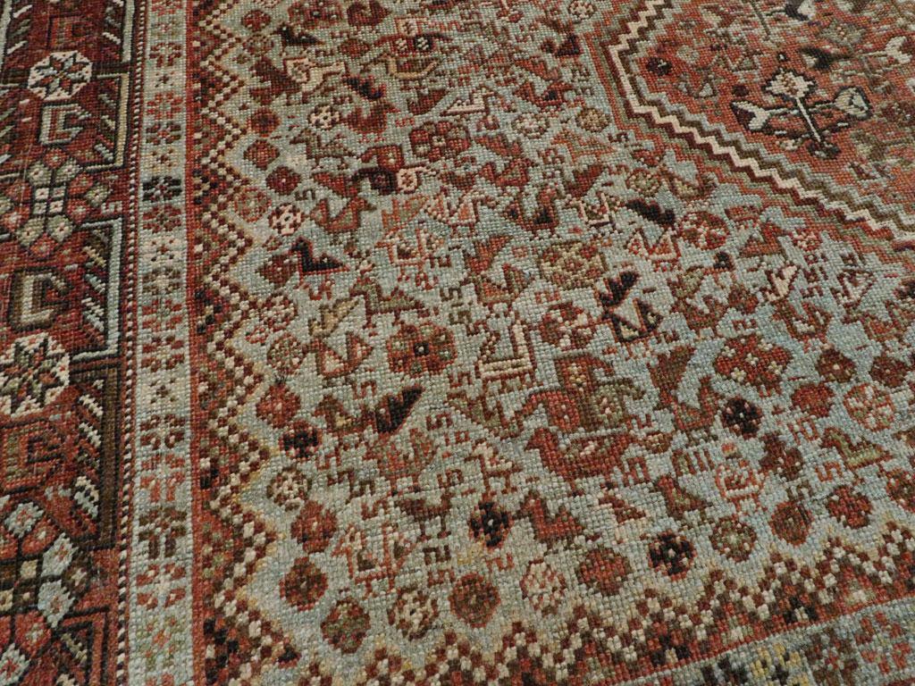 Alfombra de acento persa Afshar de principios del siglo XX Tribal en venta