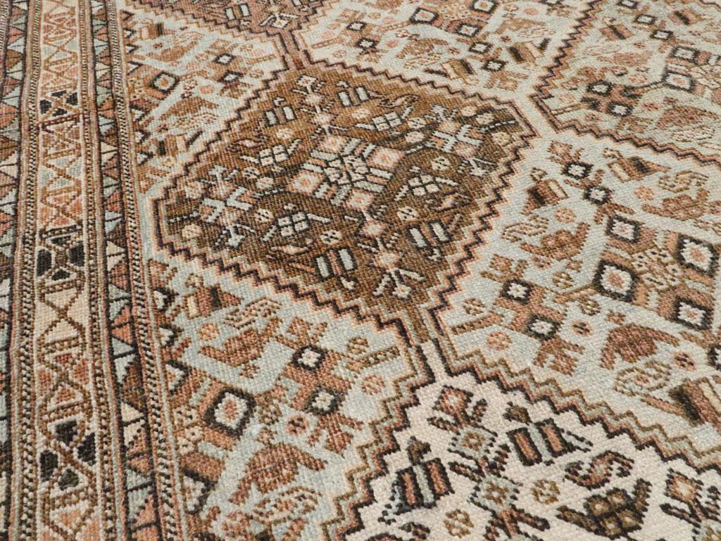 Tribale Early 20th Century Persian Afshar Accent Rug in vendita