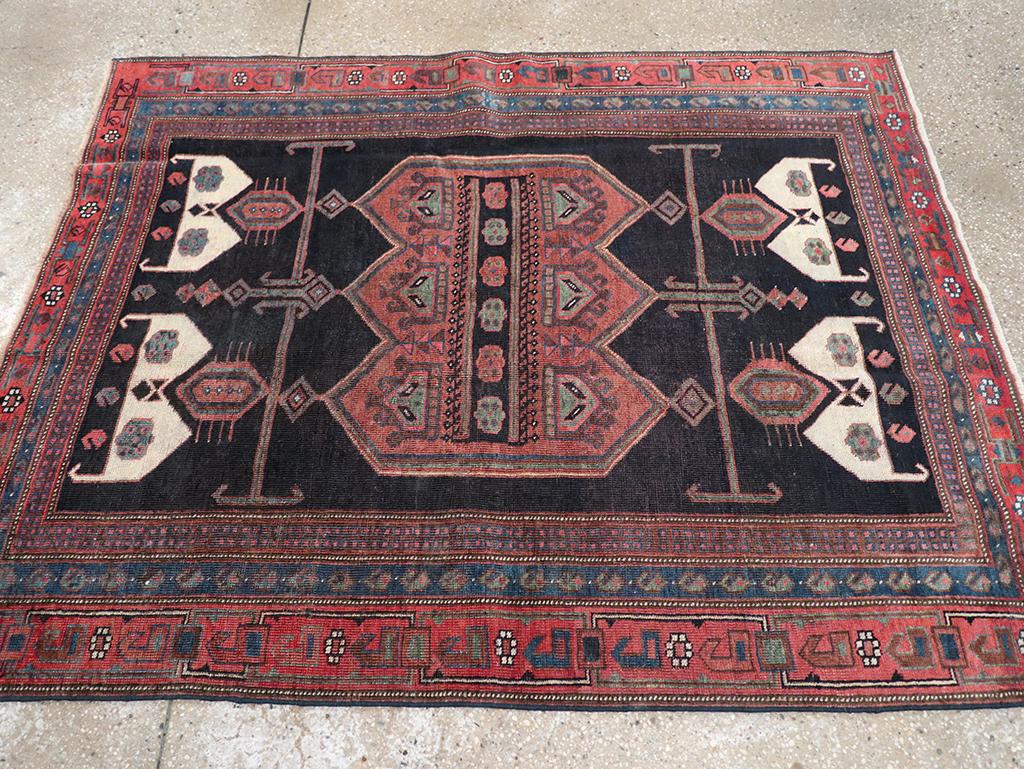 Perse Tapis d'appoint persan Afshar du début du XXe siècle en vente