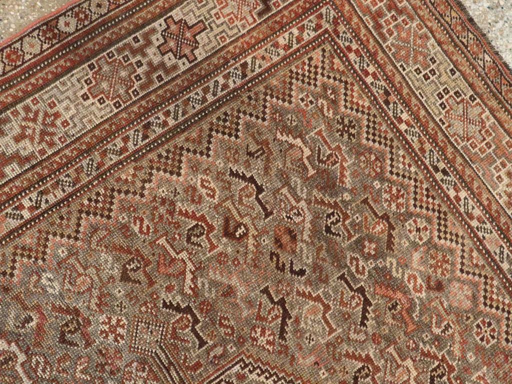 Alfombra de acento persa Afshar de principios del siglo XX Persa en venta