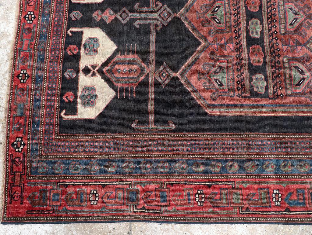 Noué à la main Tapis d'appoint persan Afshar du début du XXe siècle en vente