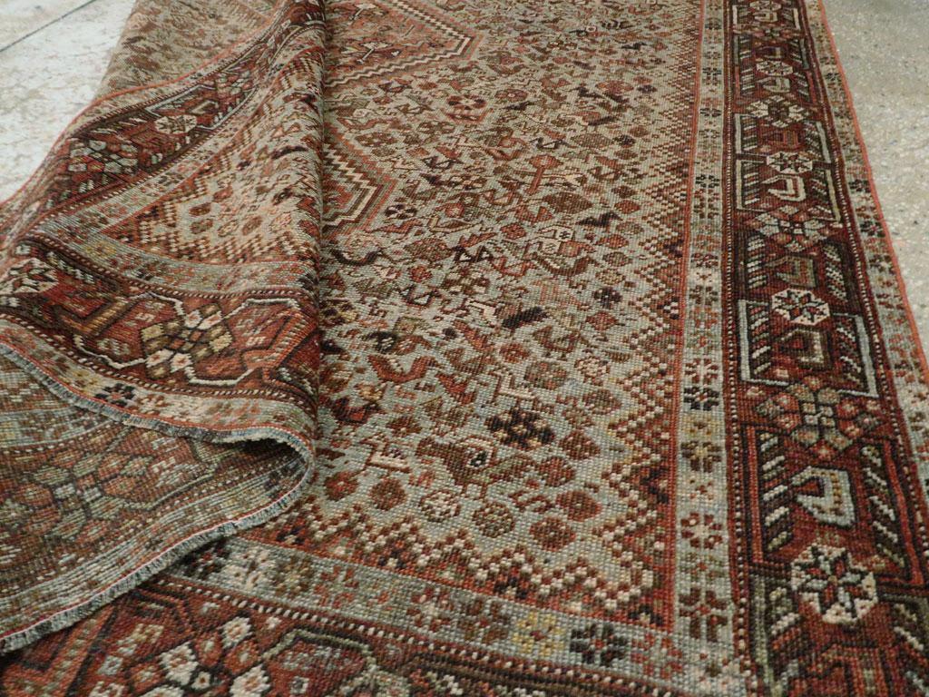 Alfombra de acento persa Afshar de principios del siglo XX en Excelente estado para la venta en New York, NY