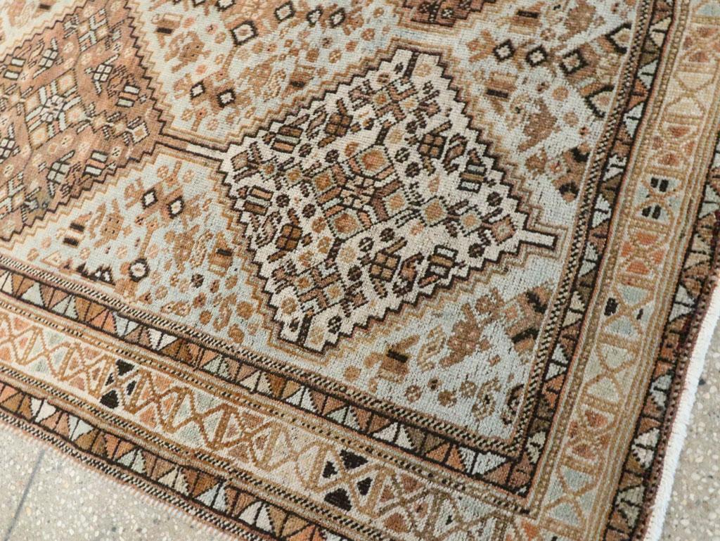 Early 20th Century Persian Afshar Accent Rug In condizioni ottime in vendita a New York, NY