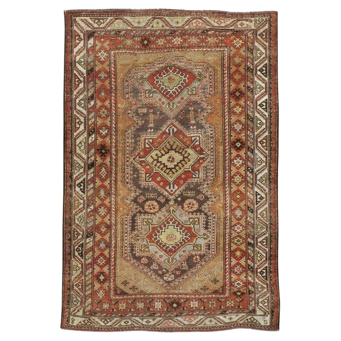 Tapis d'appoint persan Afshar du début du XXe siècle
