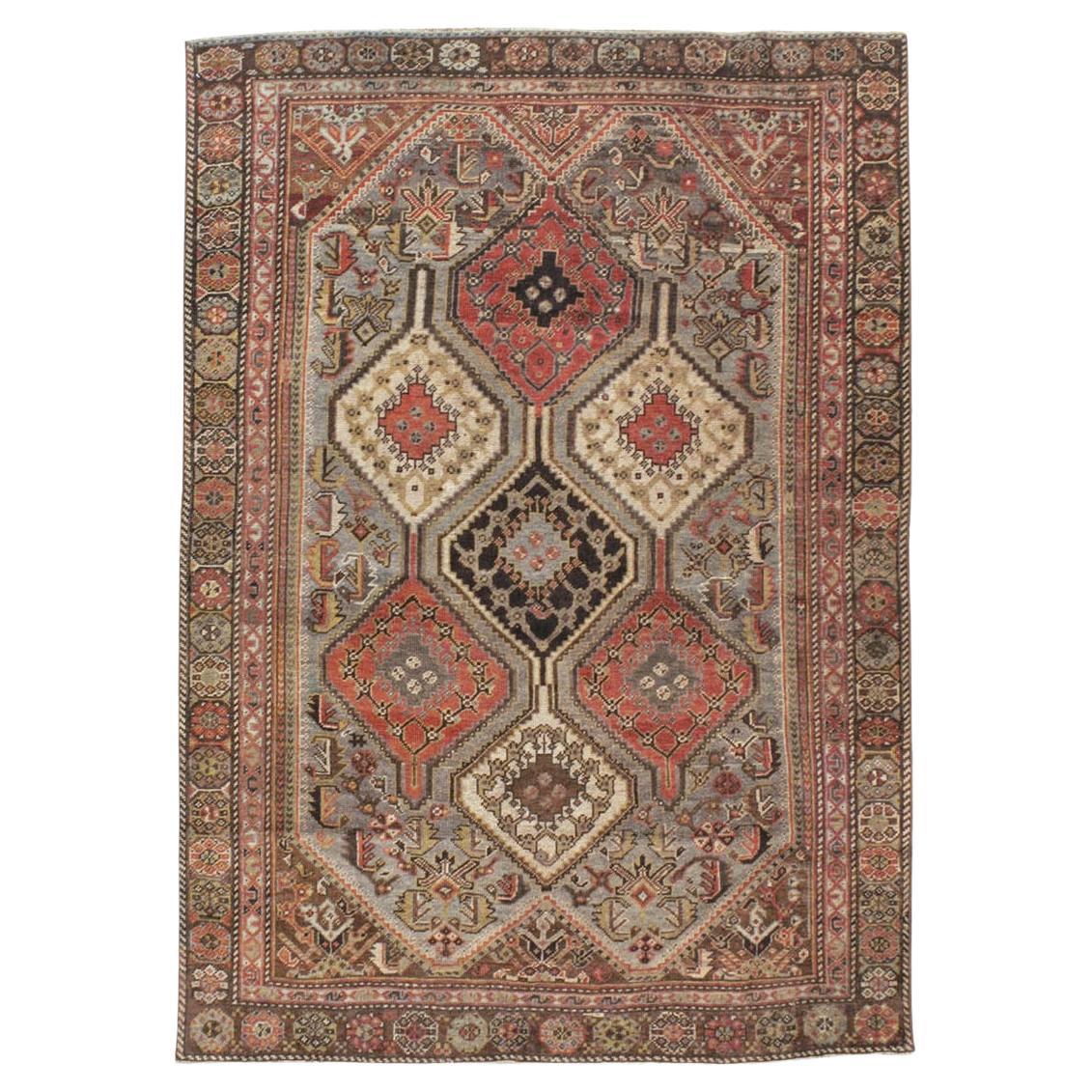 Early 20th Century Persian Afshar Accent Rug