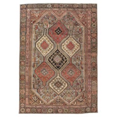 Early 20th Century Persian Afshar Accent Rug