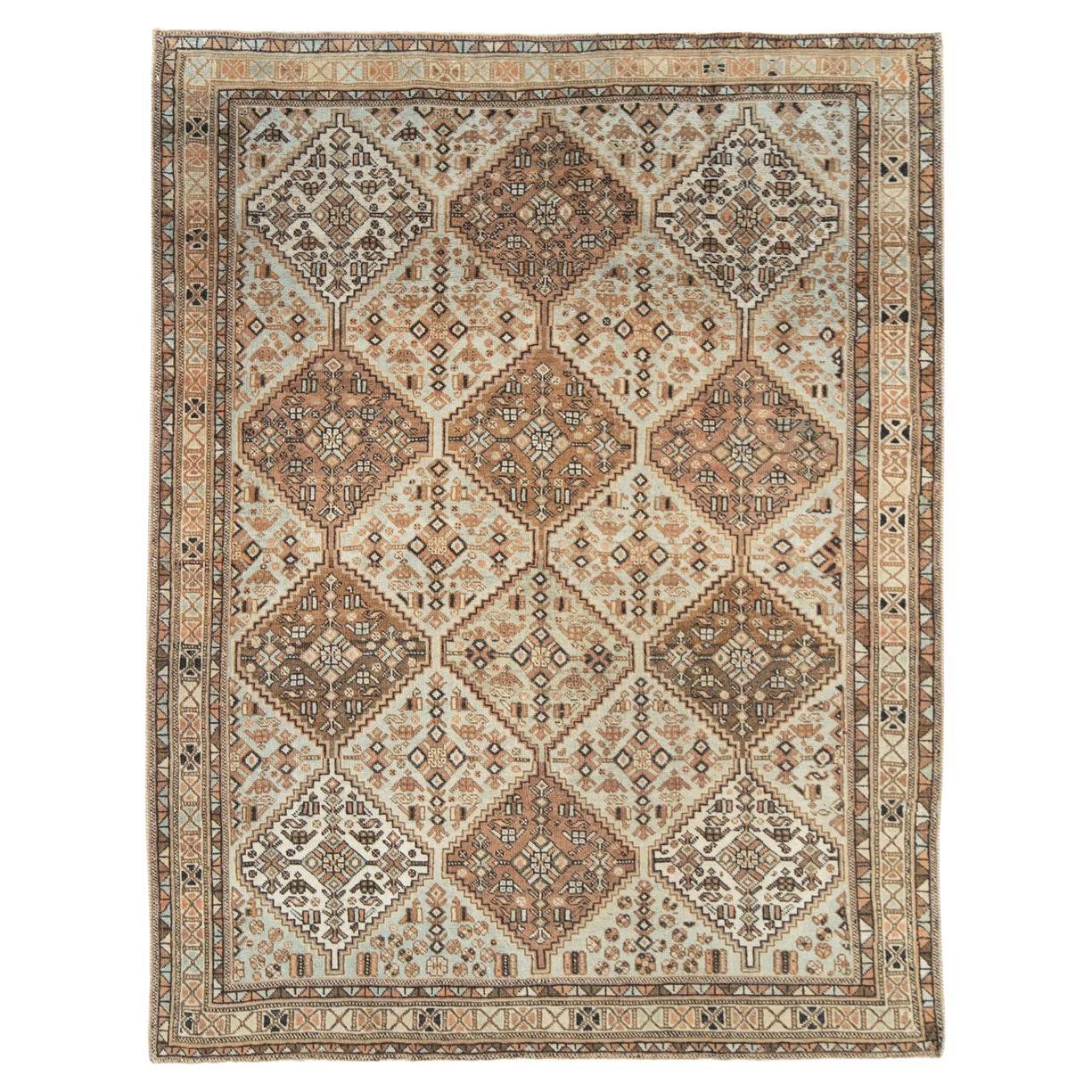 Early 20th Century Persian Afshar Accent Rug