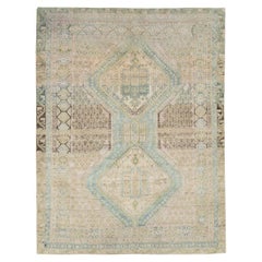 Early 20th Century Persian Afshar Accent Rug