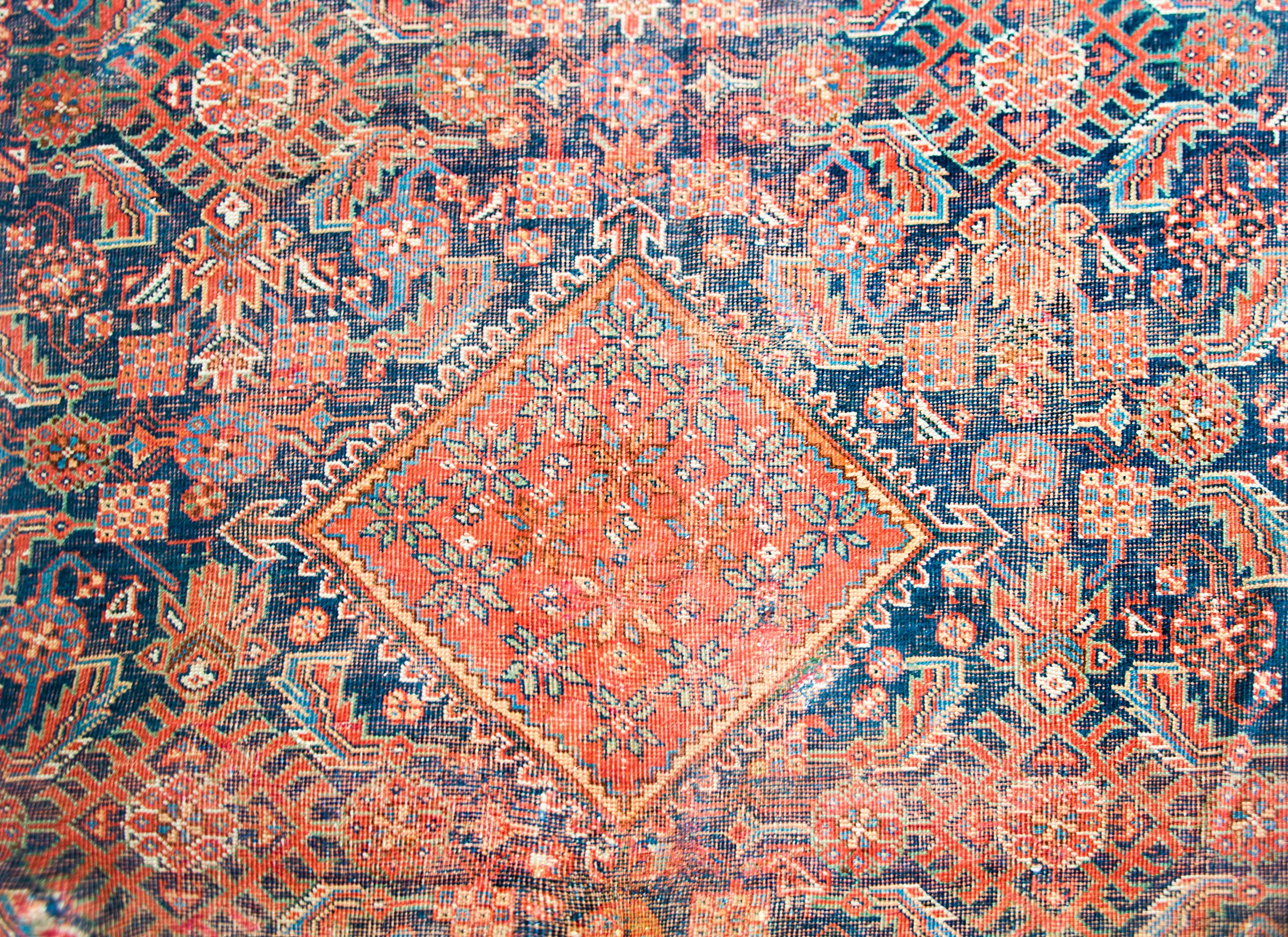 Persischer Afshar-Teppich, frühes 20. Jahrhundert im Angebot 3