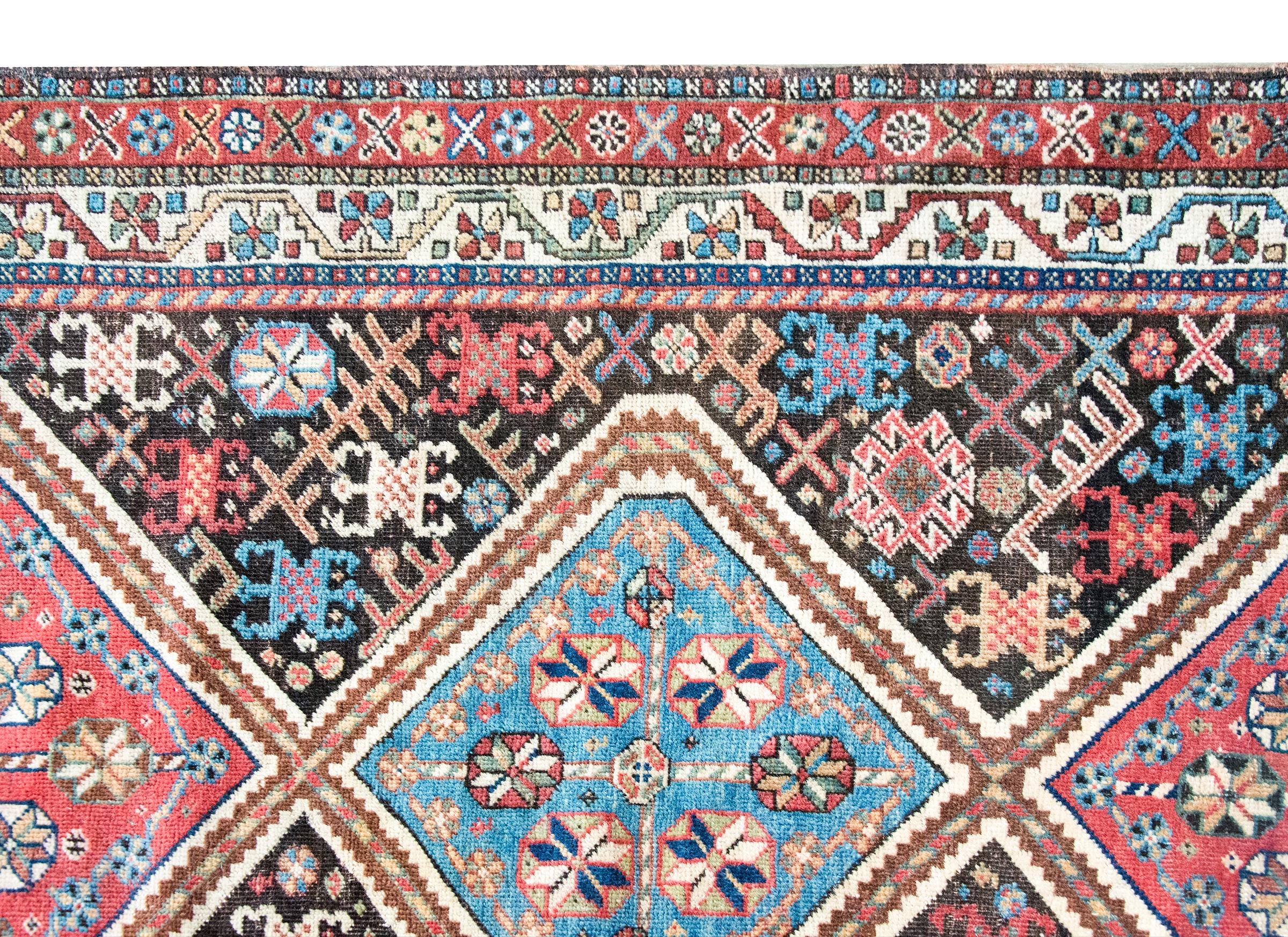 Persischer Afshar-Teppich des frühen 20. Jahrhunderts im Angebot 5