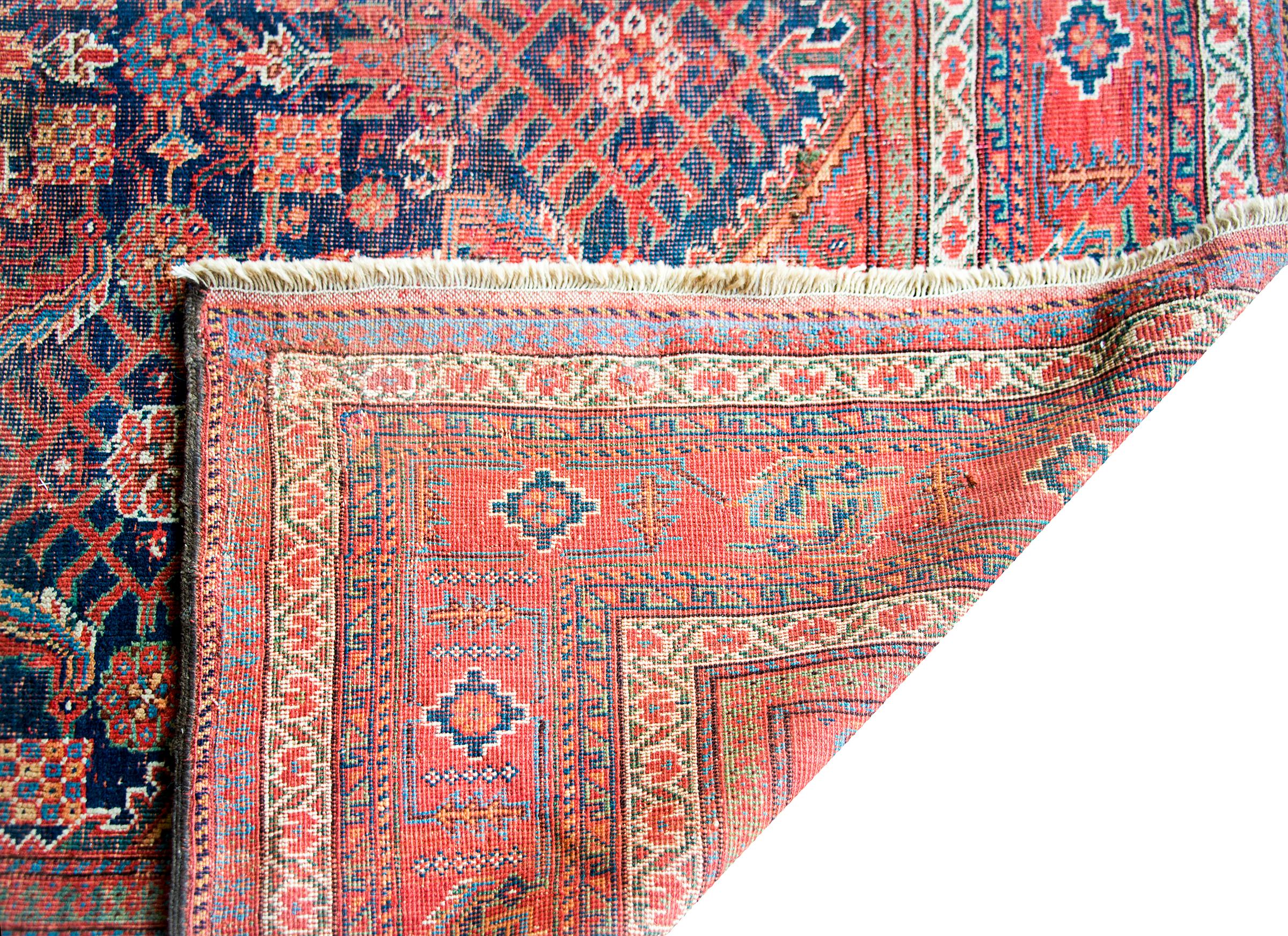 Early 20th Century, Persian Afshar Rug For Sale 8