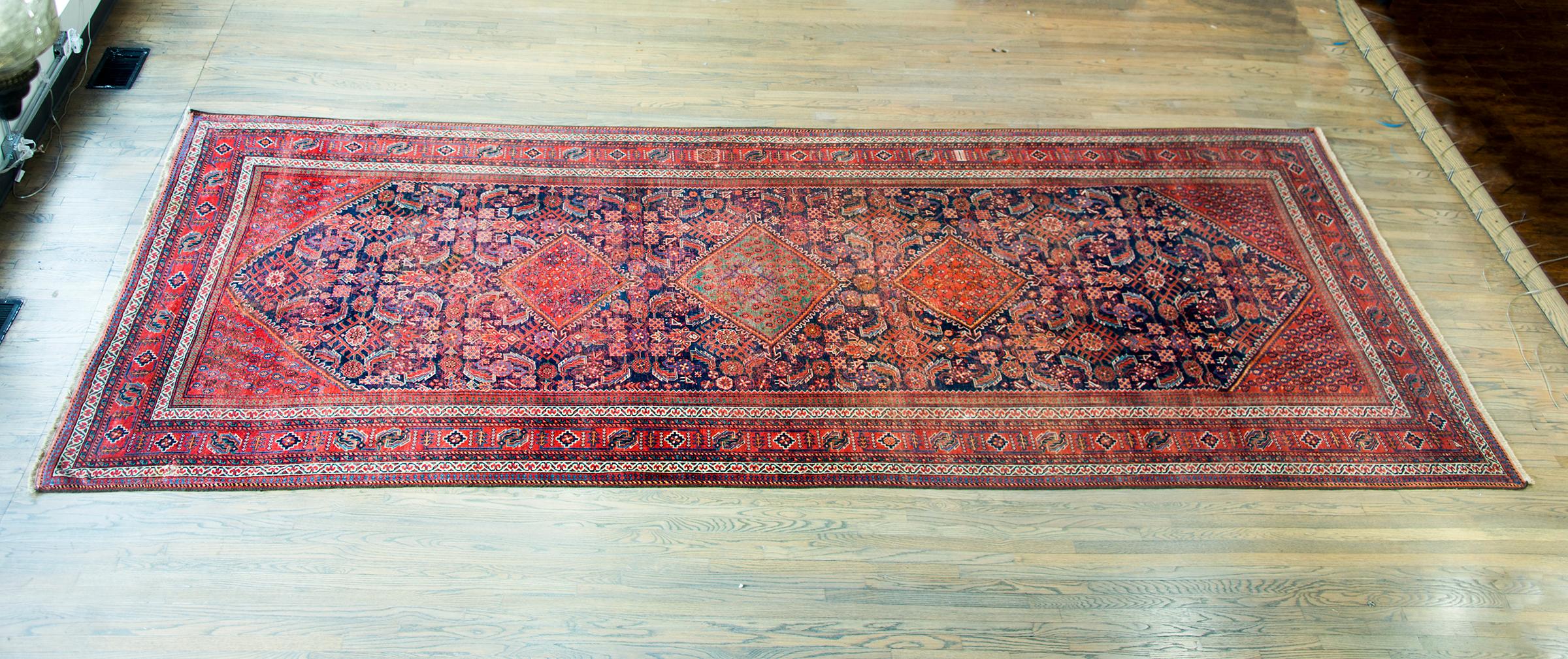 Persischer Afshar-Teppich, frühes 20. Jahrhundert im Angebot 8