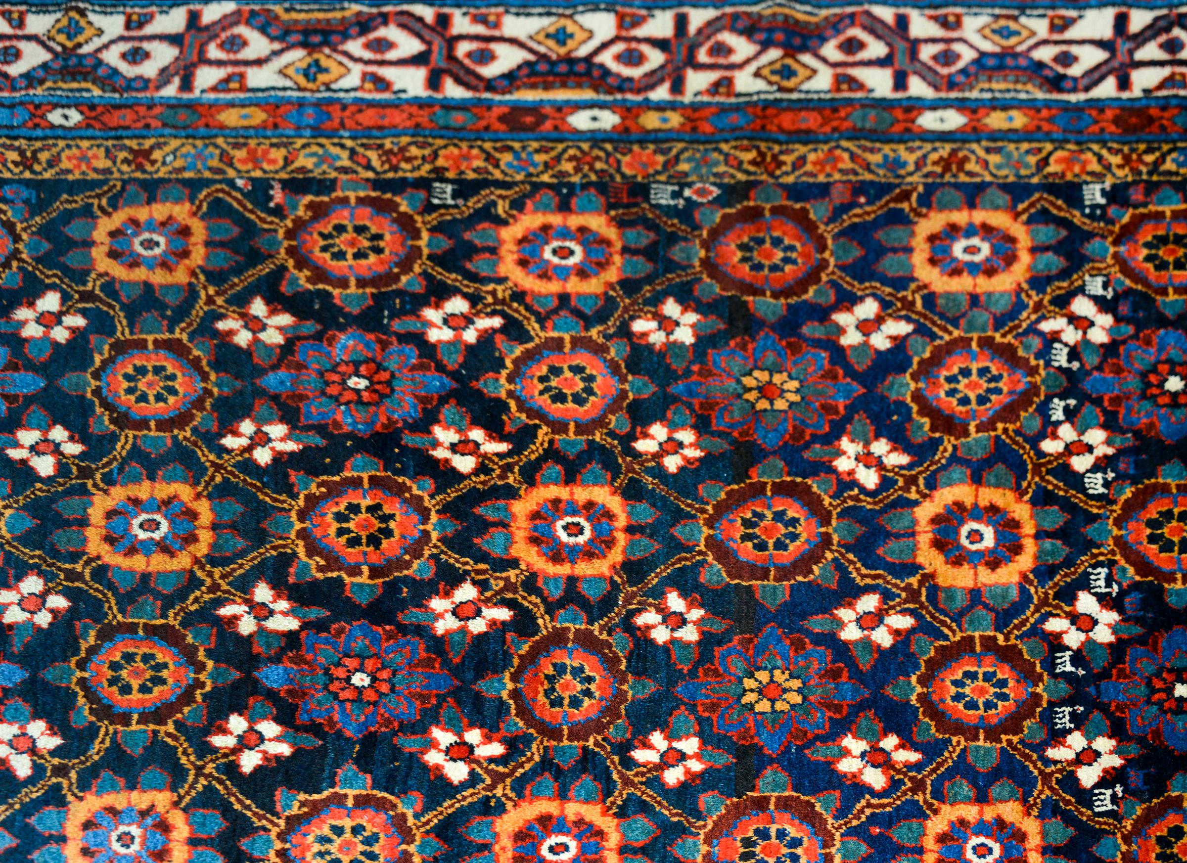Tribal Early 20th Century Persian Afshar Rug For Sale