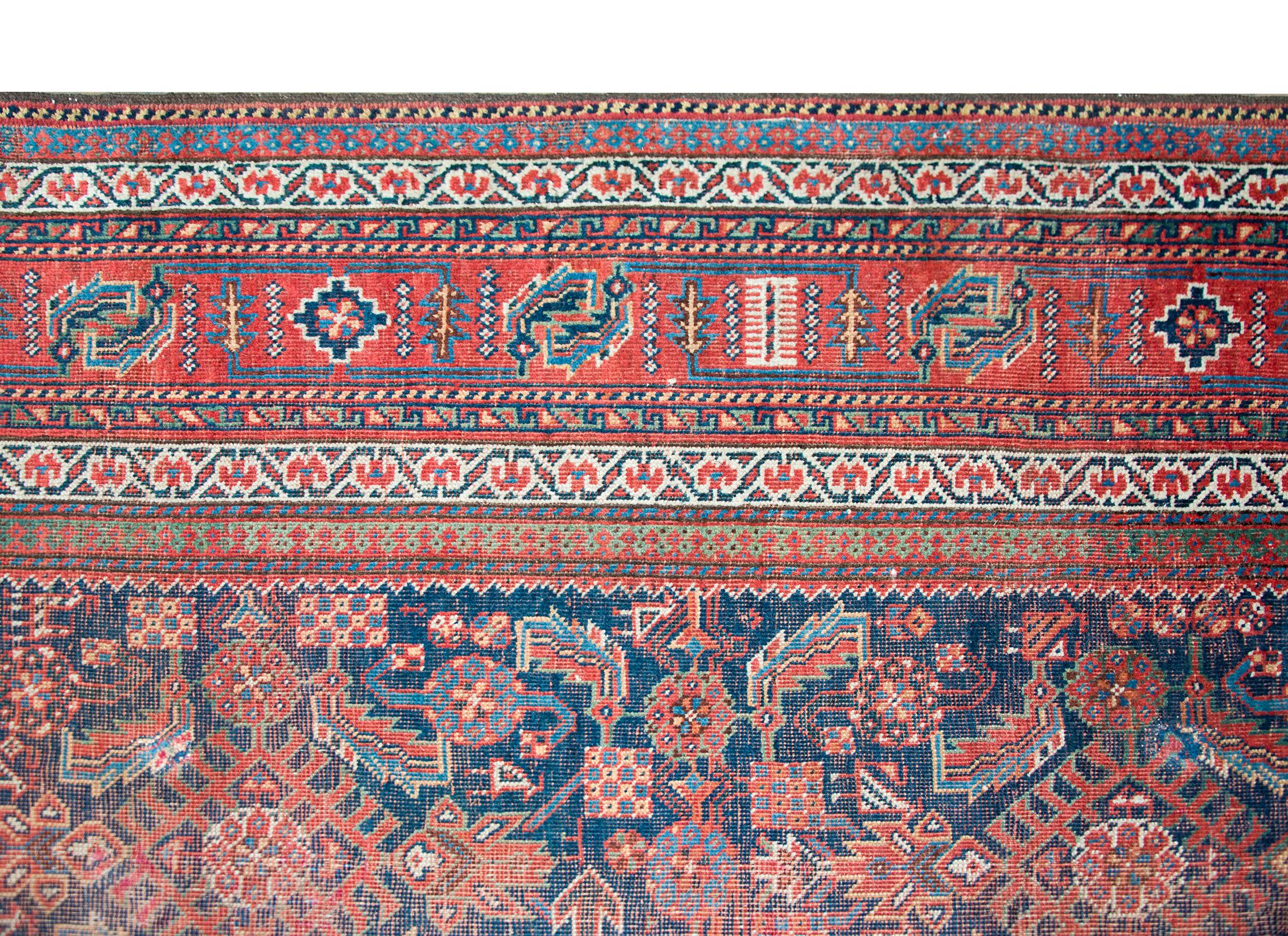 Persischer Afshar-Teppich, frühes 20. Jahrhundert im Zustand „Gut“ im Angebot in Chicago, IL
