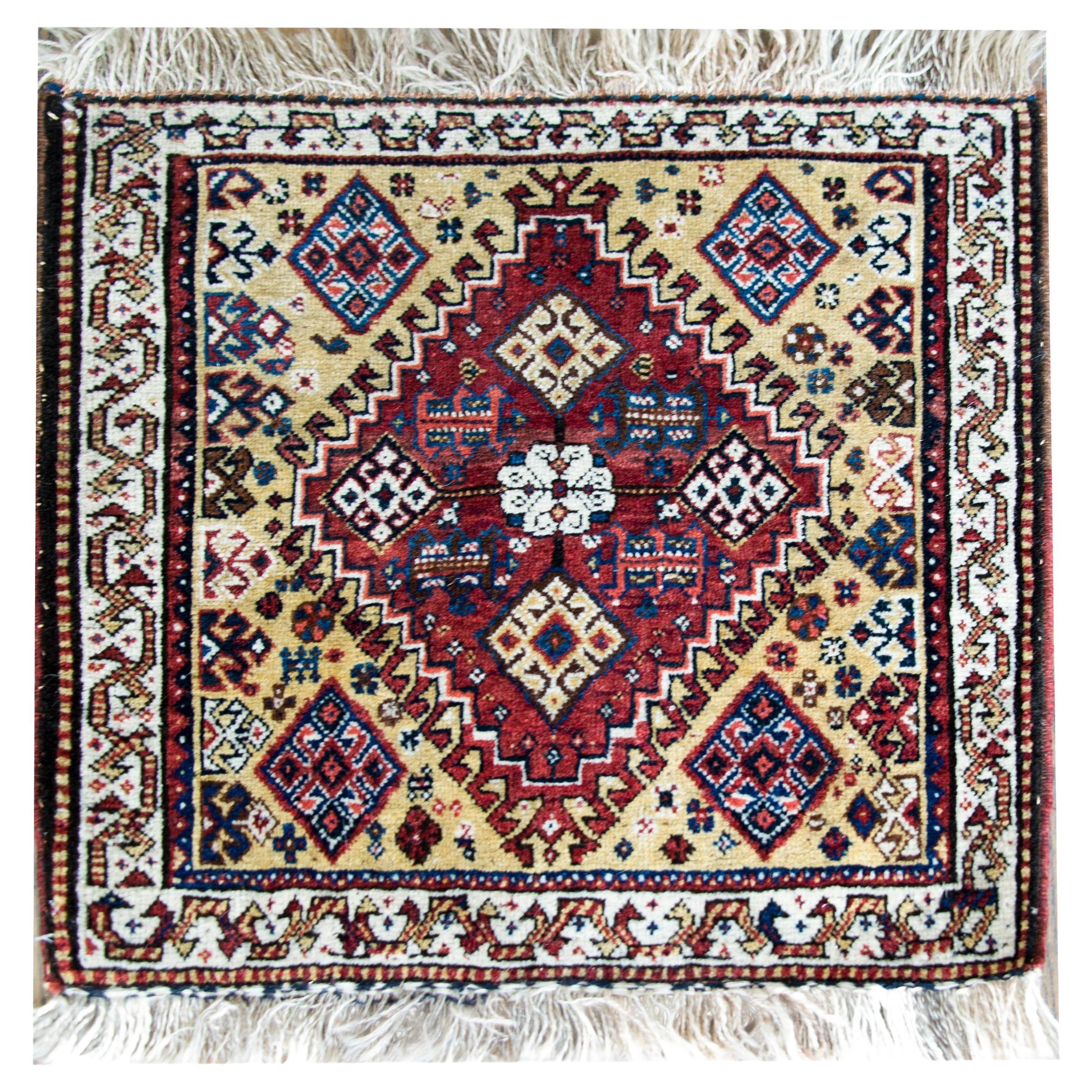 Early 20th Century, Persian Afshar Rug For Sale