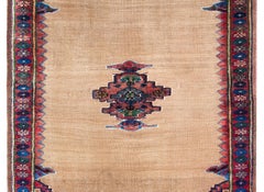 Early 20th Century Persian Afshar Sofreh Rug