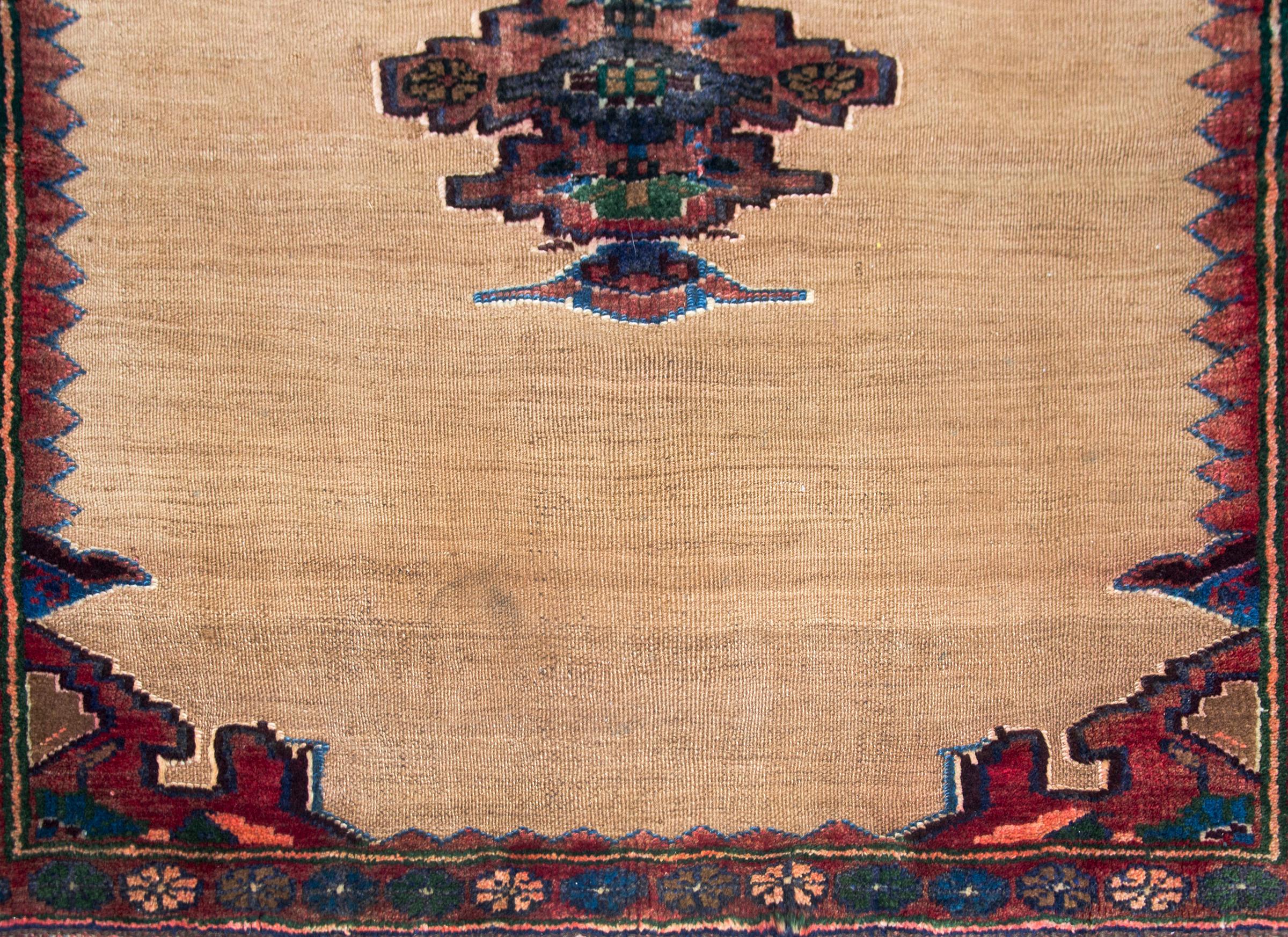 Persischer Afshar Sofreh-Teppich aus dem frühen 20. Jahrhundert im Angebot 2