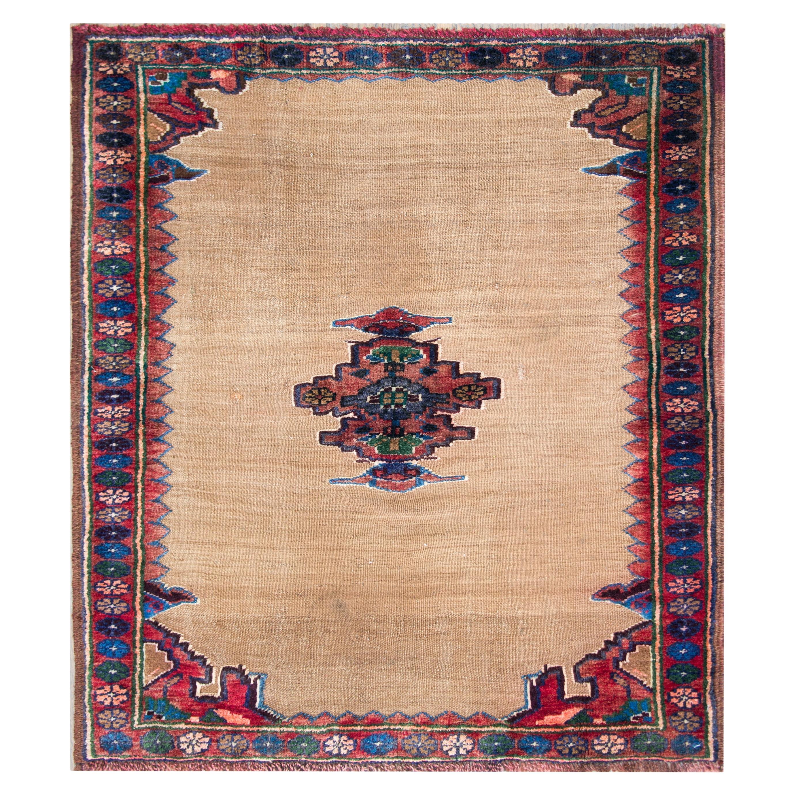Early 20th Century Persian Afshar Sofreh Rug