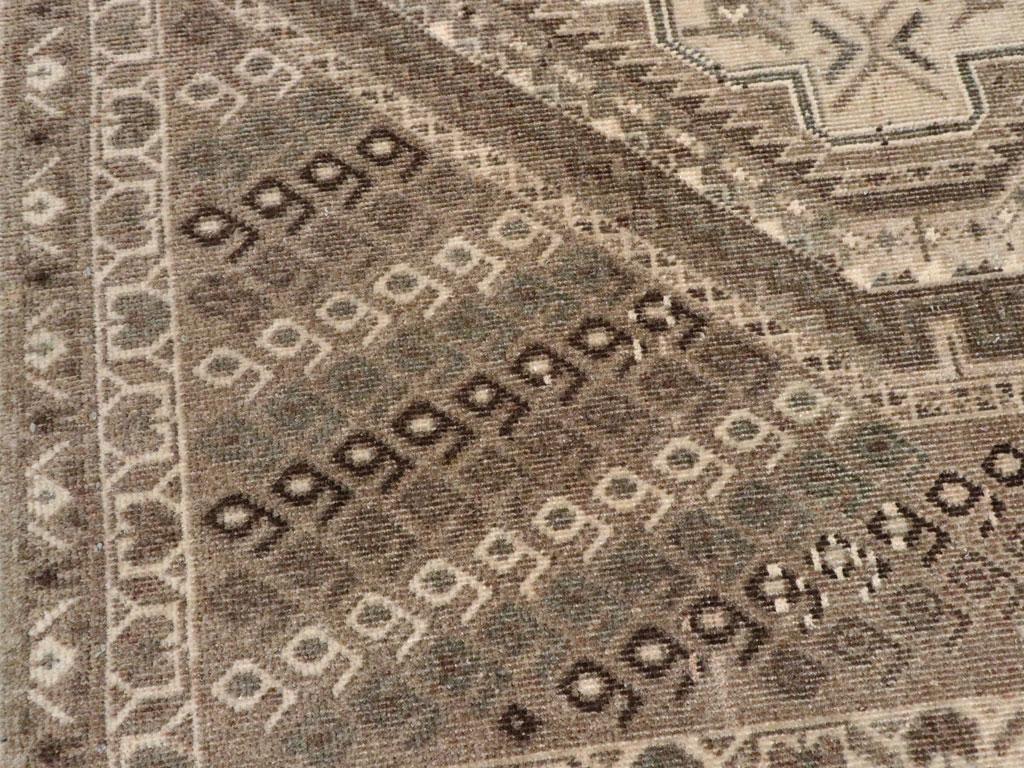 Persischer Afshar-Würfelteppich, frühes 20. Jahrhundert (Handgeknüpft) im Angebot