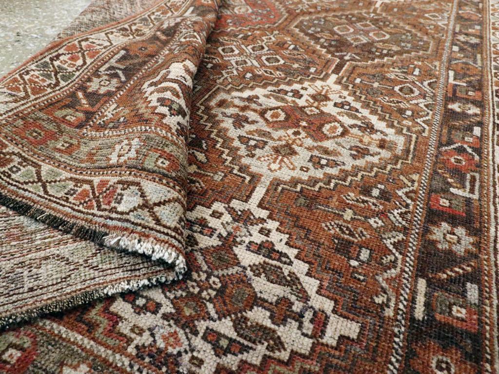 Persischer Afshar-Würfelteppich, frühes 20. Jahrhundert im Angebot 1