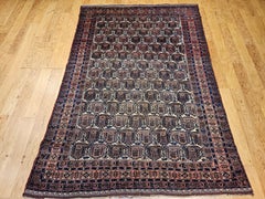 Early 20th Century Persian Afshar Tribal Area Rug in All Over Paisley Pattern