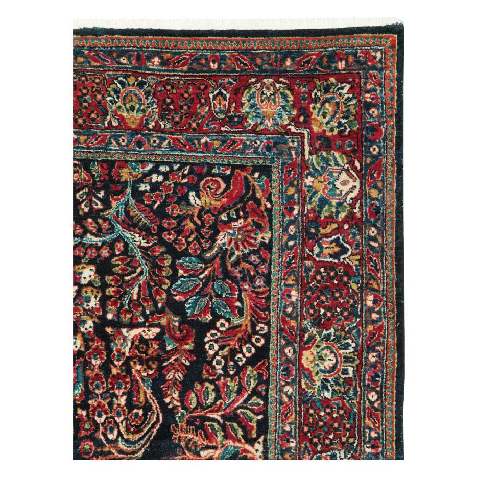 Persischer Sarouk-Akzentteppich im „American“-Stil des frühen 20. Jahrhunderts (Viktorianisch) im Angebot