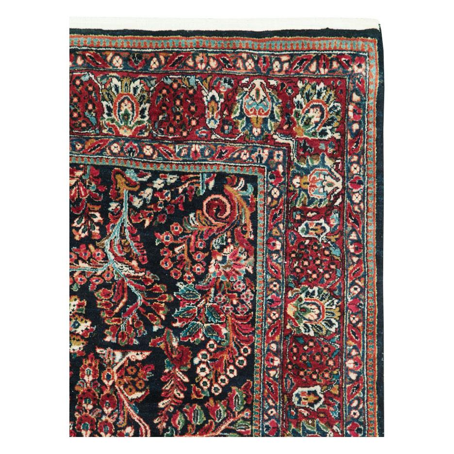 Hand-Knotted Early 20th Century Persian 