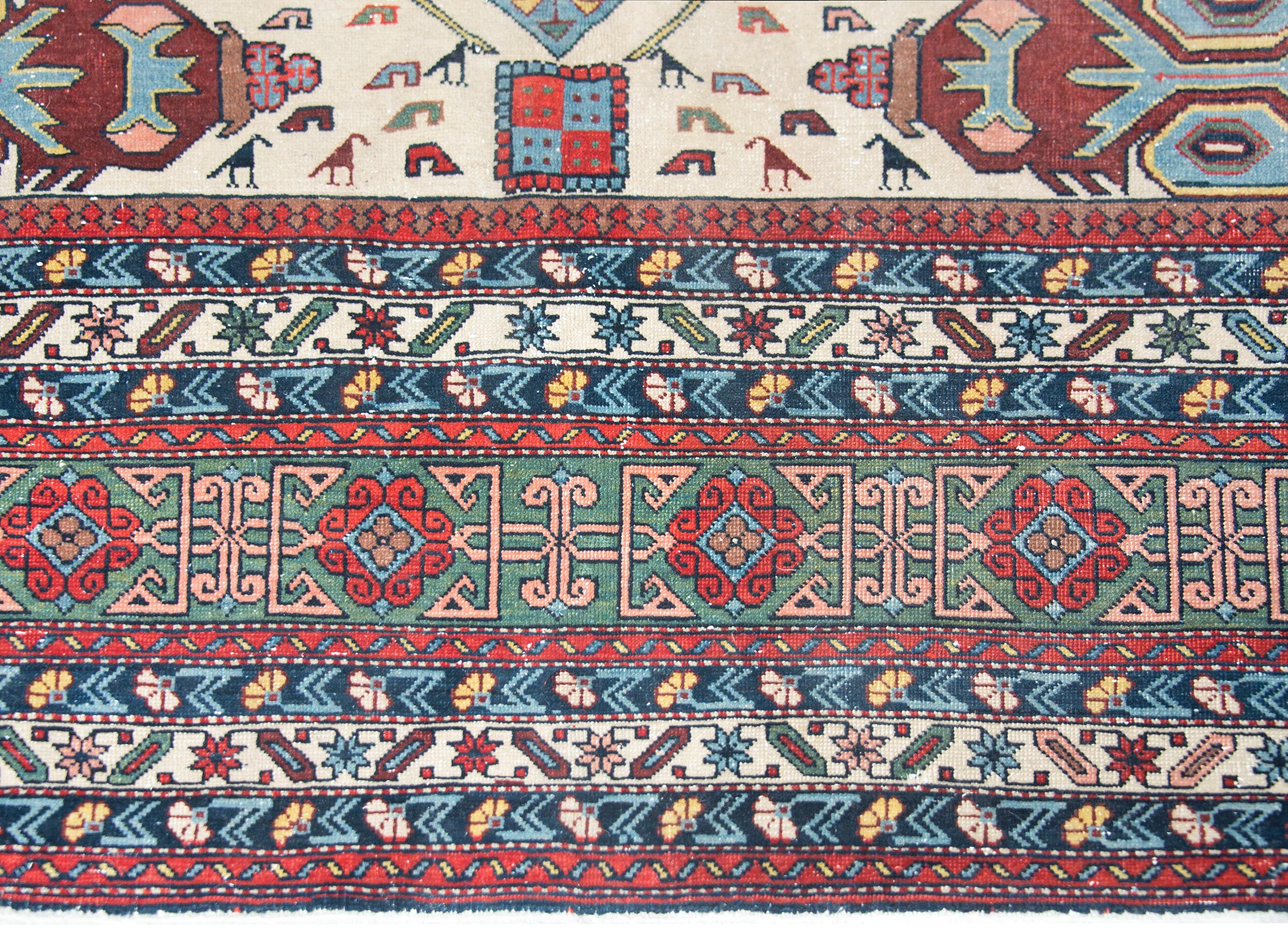 Early 20th Century Persian Ardabil Rug For Sale 1