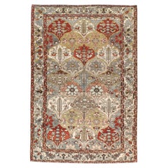 Early 20th Century Persian Bakhtiari Accent Rug