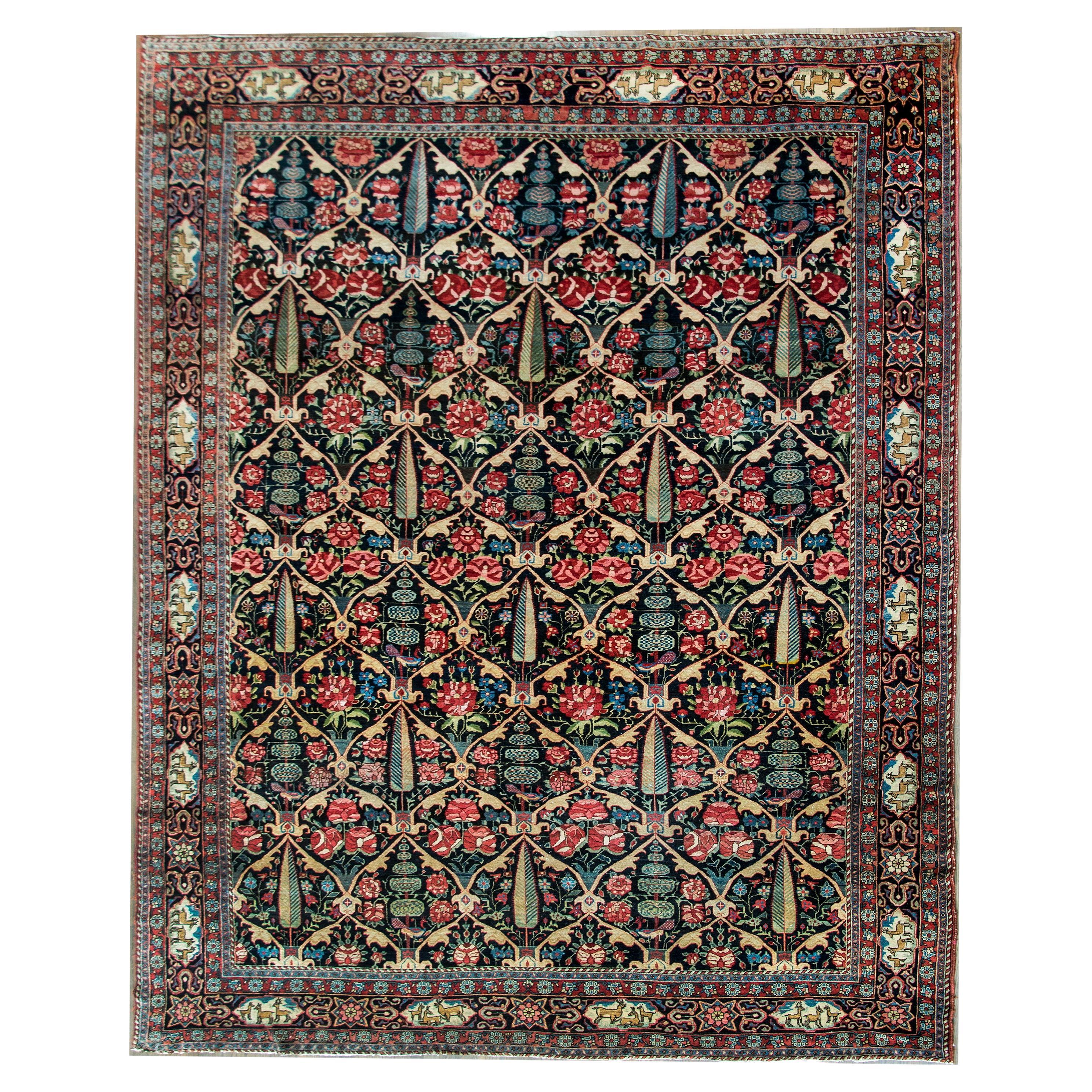 Early 20th Century Persian Bakhtiari Rug