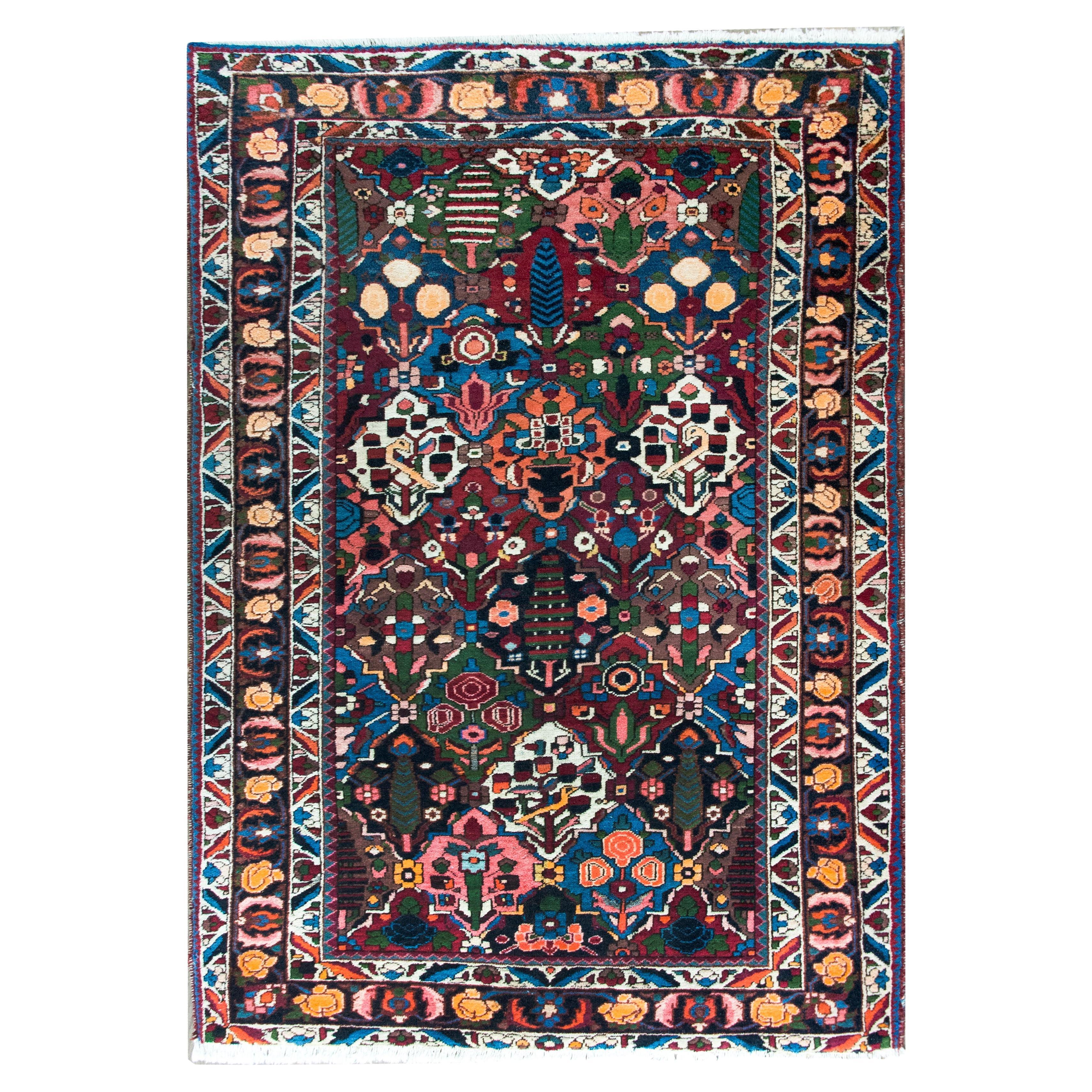 Tapis persan Bakhtiari du début du 20e siècle