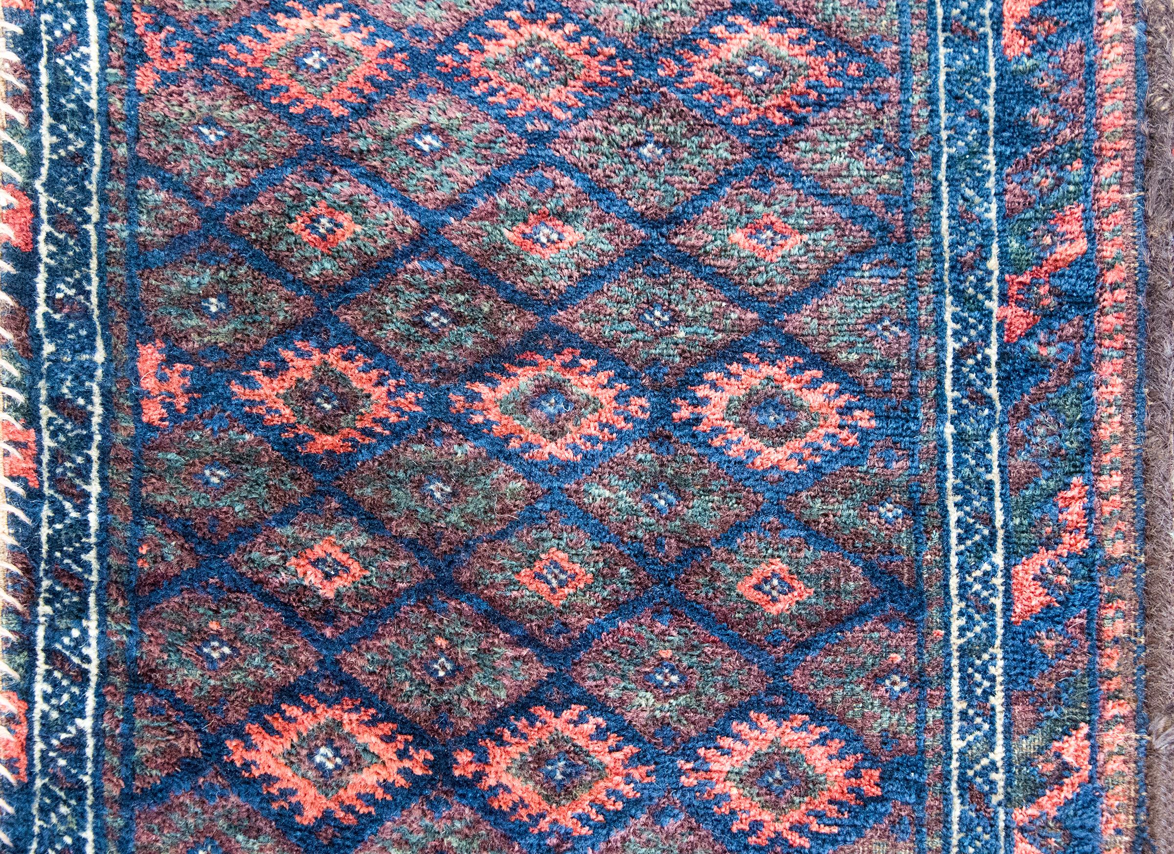 Tappeto persiano Baluch Bag Face dei primi del Novecento in vendita 2