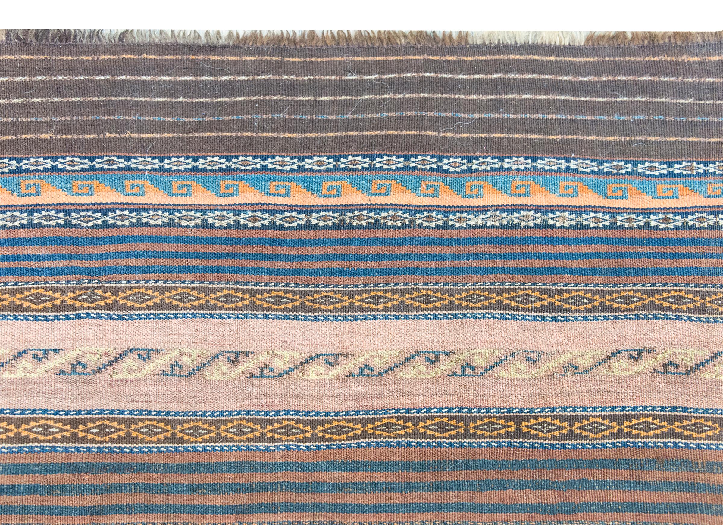 Kilim persiano Baluch dei primi del Novecento in vendita 3