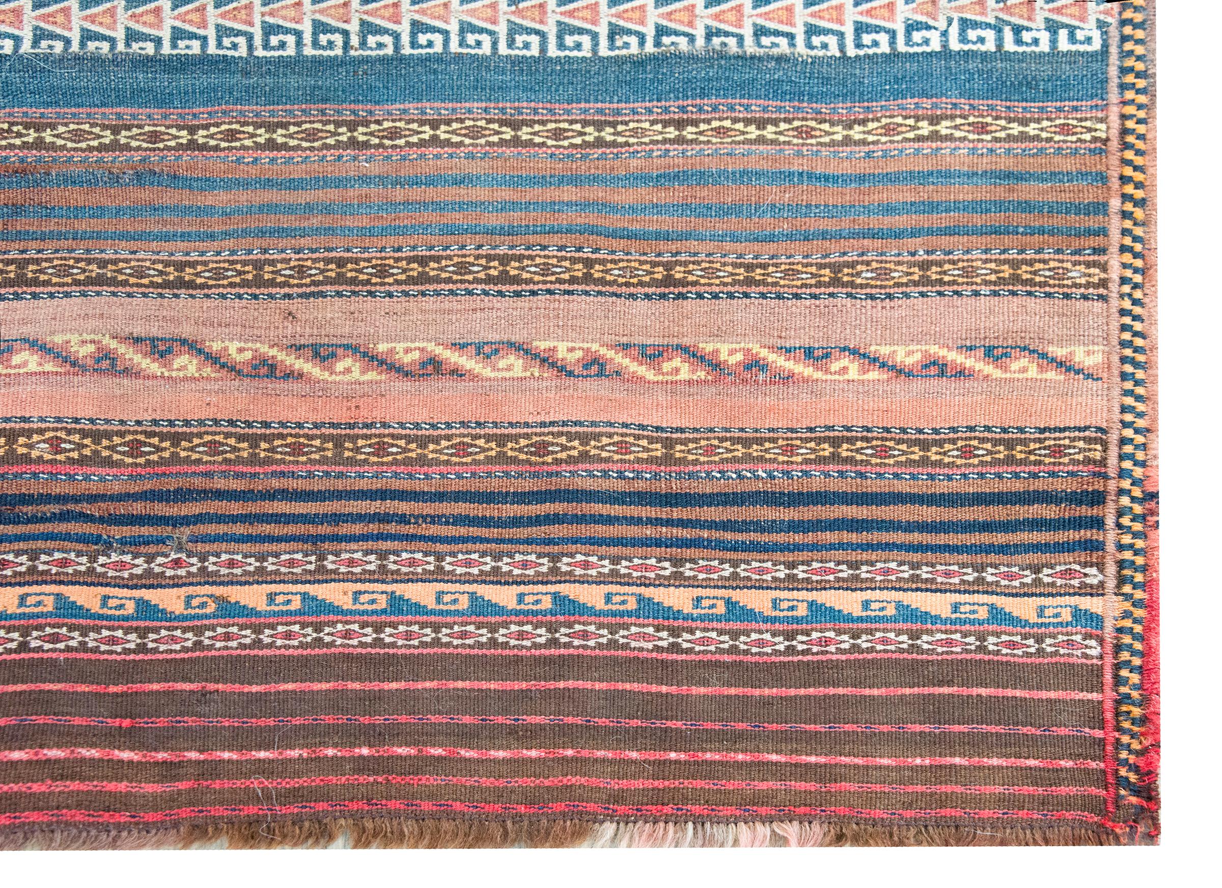 Kilim persiano Baluch dei primi del Novecento in vendita 6
