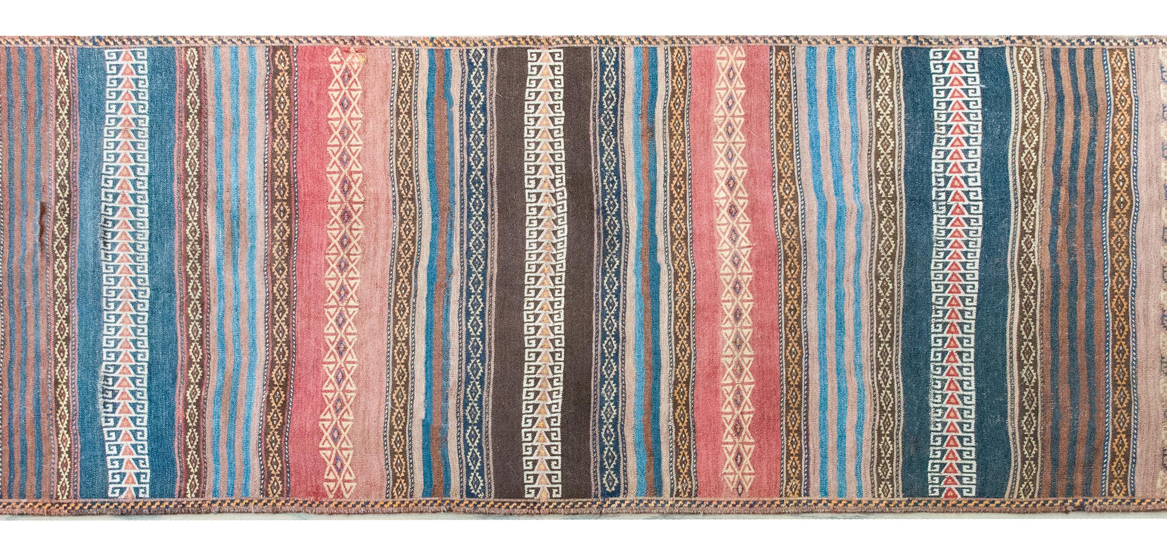Afghano Kilim persiano Baluch dei primi del Novecento in vendita