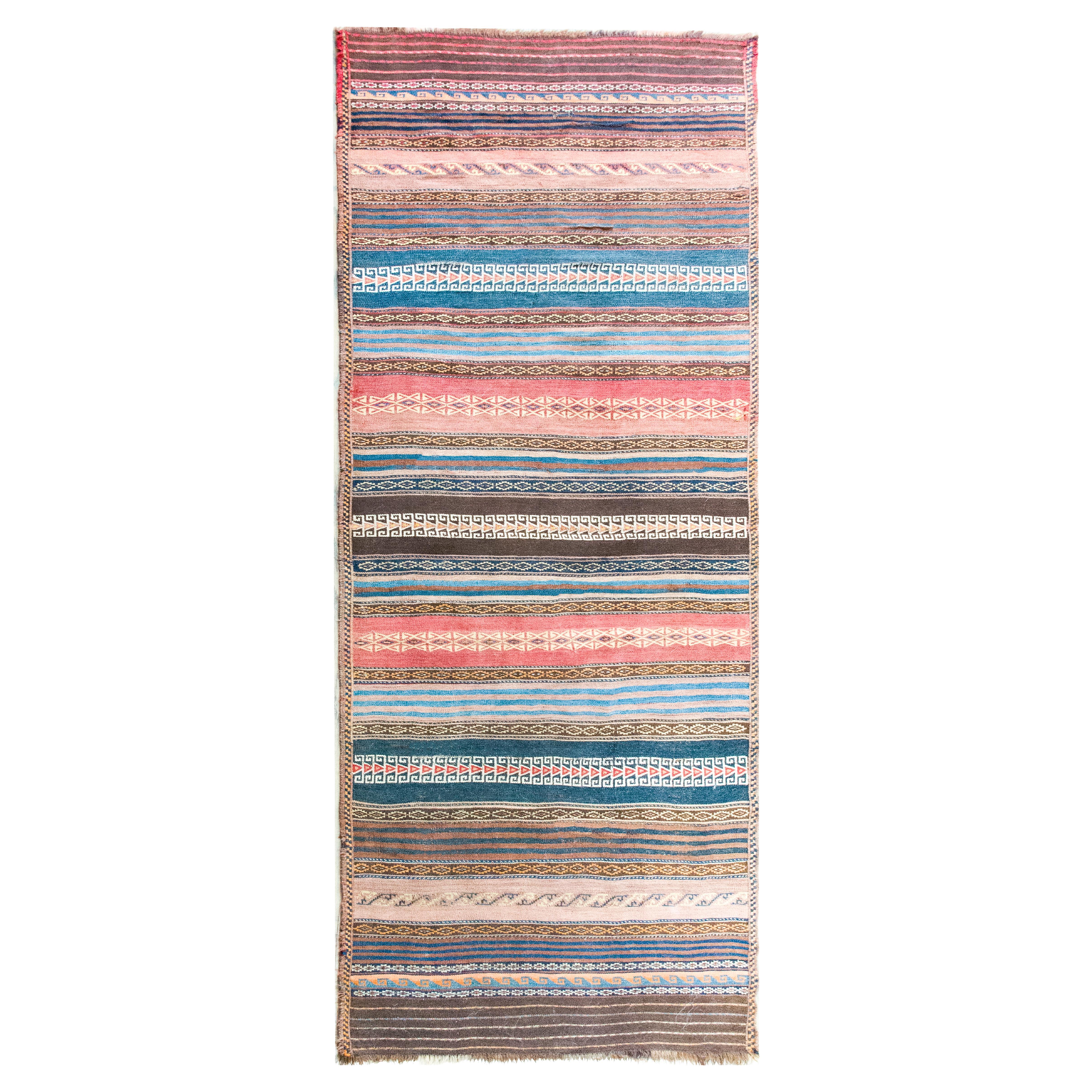 Kilim persiano Baluch dei primi del Novecento in vendita