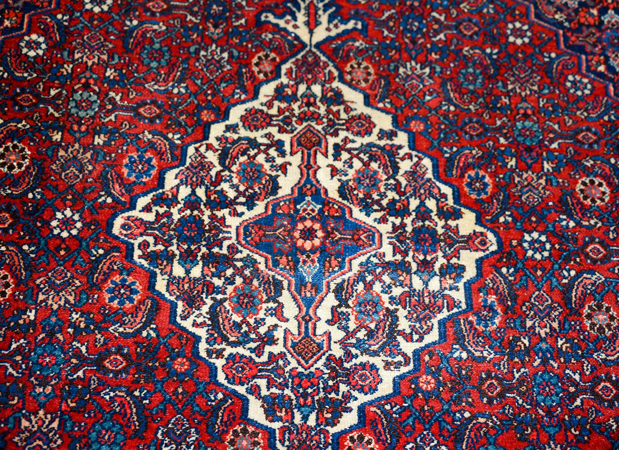 Tribal Early 20th Century Persian Bibikabad Rug For Sale