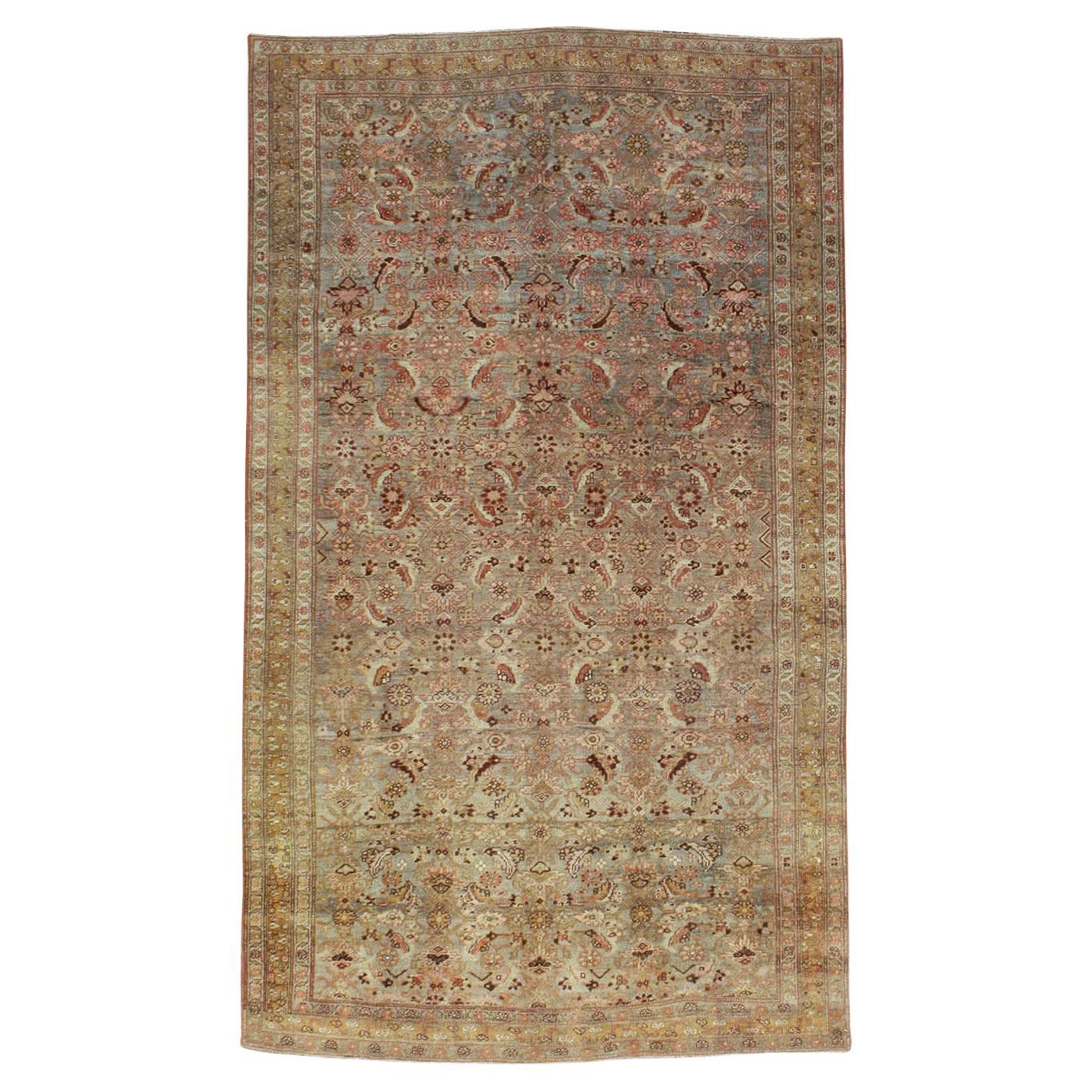 Early 20th Century Persian Bidjar Accent Carpet