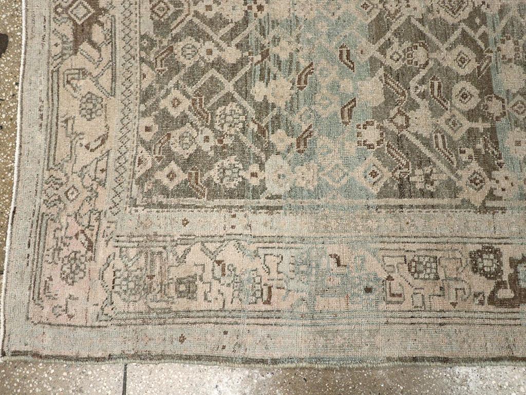 Alfombra persa de acento bidjar de principios del siglo XX Anudado a mano en venta