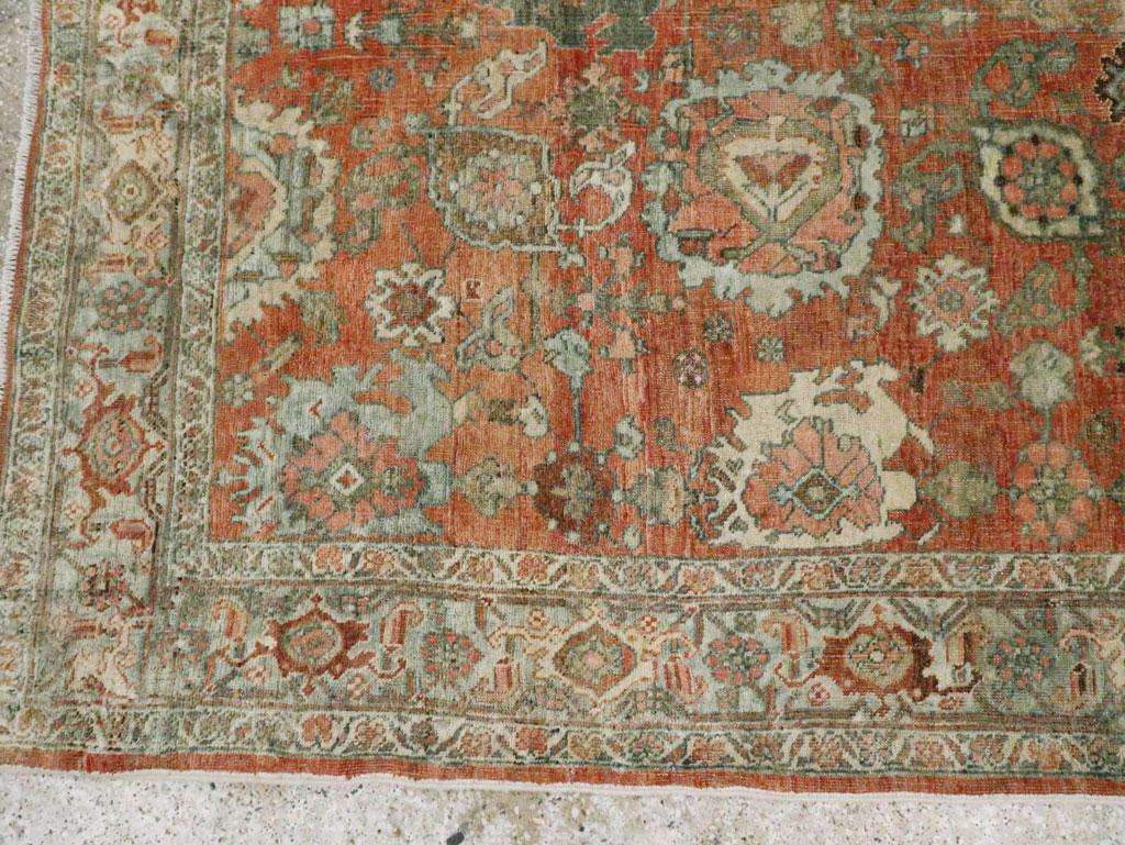 Tapis d'appoint persan Bidjar du début du 20e siècle Excellent état - En vente à New York, NY