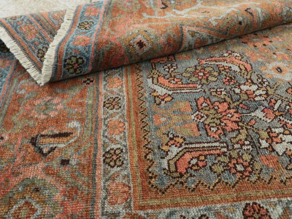 20ième siècle Tapis d'appoint persan Bidjar du début du 20e siècle en vente