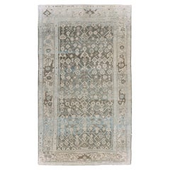 Tapis d'appoint persan Bidjar du début du 20e siècle