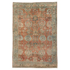 Early 20th Century Persian Bidjar Accent Rug